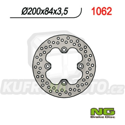 Brzdový kotouč moto NG 1062