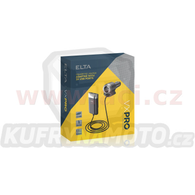 Adaptér do zásuvky zapalovače s 3x USB nabíjením