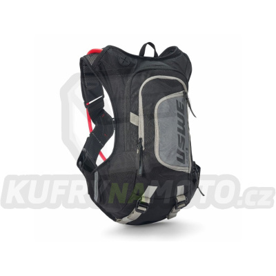 batoh ENDURO RAW 8, USWE - ŠVÉDSKO (carbon černá, objem 8L, hydrobag 3L)