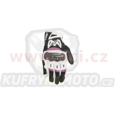 rukavice STELLA SMX-2 AIR CARBON, ALPINESTARS, dámské (černé/bílé/fialové) 2024