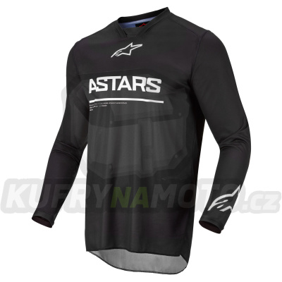 dres RACER GRAPHITE, ALPINESTARS (černá)