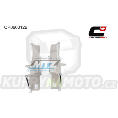 Kryty chladičů hliníkové Radiator Guard - Honda CRF250R / 14