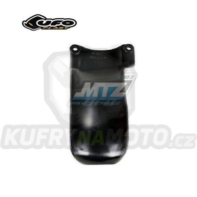 Kryt zadního tlumiče (zástěrka) Kawasaki KX125+KX500 / 86-89 + KX250 / 87-89 + KDX200 / 89-94 - barva černá