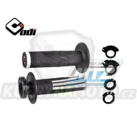 Rukojeti ODI V2 LOCK ON EMIG PRO (2takt+4takt včetně 5 nástavců) - černo-bílé