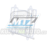 Kryty chladičů ocelové Dual Sport - BMW G310GS / 16-23 - barva bílá