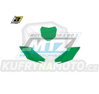 Polepy číslových tabulek (vystřižené) - Honda CRF250 / 14-17 + CRF450 / 13-16 - barva zelená