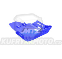 Kryt pod motor hliníkový Dual Sport - Triumph Tiger 800 XC+XCX+XR / 11-16 - barva modrá