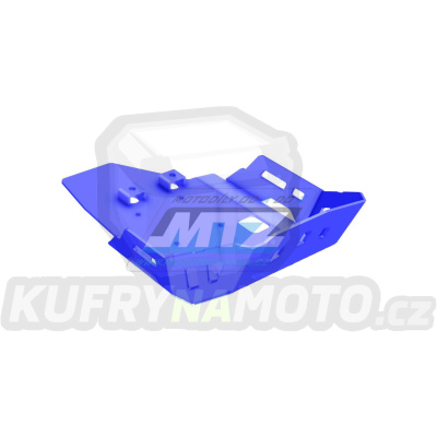Kryt pod motor hliníkový Dual Sport - Triumph Tiger 800 XC+XCX+XR / 11-16 - barva modrá