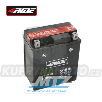 Baterie (akumulátor motocyklový) 4RIDE YTX7L-BS (12V-6Ah)