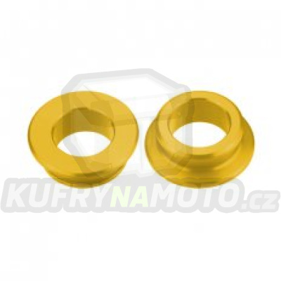 ACCEL rozpěrky distanční kola zadní SUZUKI RM125/250 '01-'08 barva zlatý (11-1049-1)