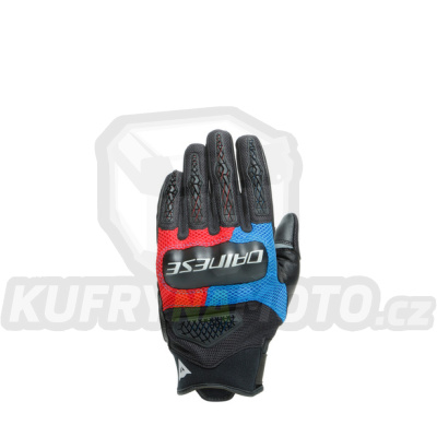 Moto rukavice DAINESE D-EXPLORER 2 šedo/modro/červeno/černé
