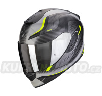 Moto přilba SCORPION EXO-1400 EVO AIR ATTUNE matná šedo/černo/neonově žlutá