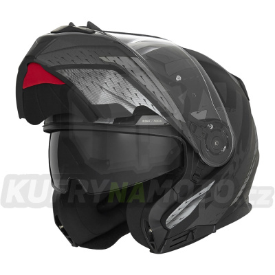 přilba N966 FOCAL, NOX (černá matná, titanová) 2023
