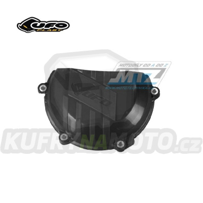 Kryt spojkového víka UFO KTM 450SXF / 16-19 + 450EXC / 17-19 + 500EXC / 17-19 - černý