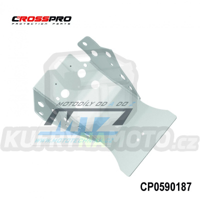 Kryt pod motor hliníkový ALU Engine Guard - KTM 125SX+150SX / 19-22 + 150EXC / 20-23 + Husqvarna TC125 / 19-22 + TE150 / 19-23 + Gas-Gas MC125