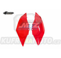 Bočnice pro jeden výfuk Honda CRF250R / 14-17 + CRF450R / 13-16 - barva červená