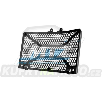 Kryty chladičů ocelové Dual Sport - Husqvarna Norden 901 / 22-24 + Norden Expedition / 23 - barva černá