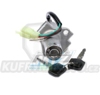 Spínací skříňka - Honda XL125+XL200 + XL250R / 82-88 + XL500 / 82-85 + XL600R / 84-87
