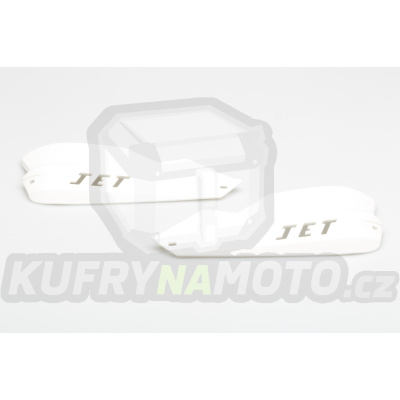 Kryty páček chrániče rukou Jet pro 22 mm řidítka bílá včetně montážního kitu SW Motech JET-001-00-WH