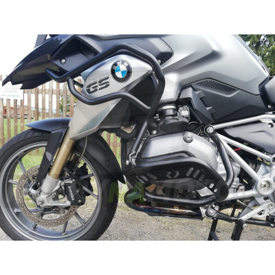 Padací rámy RD Moto CF120KD Bmw R1200 GS LC 2013-2019 černá matná - spodní + vrchní rám