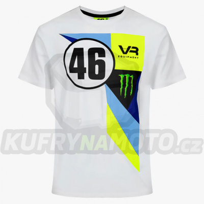 Triko Valentino Rossi VR46 REPLICA ABU DHABI 2022 bílé 442306