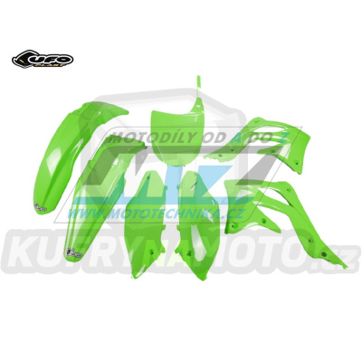 Sada plastů Kawasaki KXF450 / 12 - barva zelená