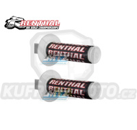 Kryty rukojetí G190 Renthal Clean Grips - červeno-černé