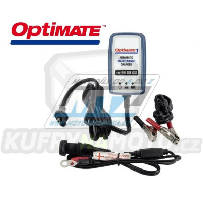 Nabíječka Tecmate Optimate1 - 12V 0,6A (pro kyselinové, AGM a gelové baterie)