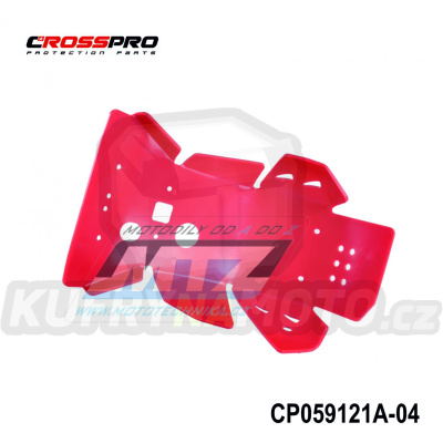 Kryt pod motor plastový DTC Engine Guard - BETA 4T RR350 / 11-17 + RR400+RR450 / 10-14 + RR390+RR430+RR480 / 15-17 + RR498 / 12-14 + RR520 / 10-11 (barva červená)