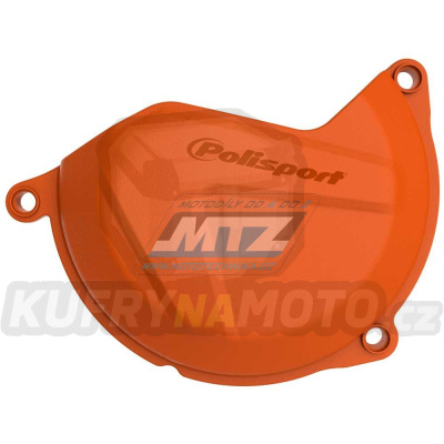 Kryt spojkového víka KTM 450SXF / 13-15 + 450EXC / 12-16 + Husqvarna FC450+FS450 / 14-15 + FE450+FE501 / 14-16 - barva oranžová