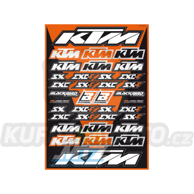 Polepy univerzální Sponzor Logo - verze KTM 5523