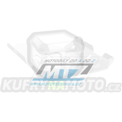 Kryt pod motor hliníkový Dual Sport - BMW R1250GS + R1250GS Adventure / 19-24 - barva bílá