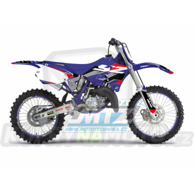 Polepy na motocykl (sada polepů Dream5) Yamaha YZ125+YZ250 / 96-01 - typ polepů Dream5