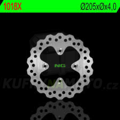 Brzdový kotouč moto NG 1018X