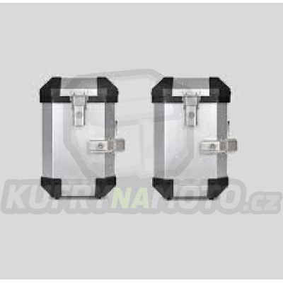 Moto kufr Coocase X4 Aluminium Series černá X4/B