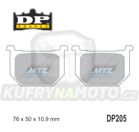 Destičky brzdové DP205 - DP BRAKES směs Premium Sinter OEM