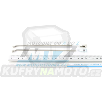 Drát/Špice nerezové do kola + Niple 17&quot; - Suzuki DR650SE / 96- + XF650 Freewind / 97-01
