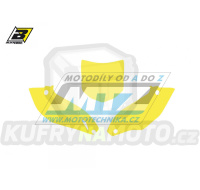 Polepy číslových tabulek (vystřižené) - Kawasaki KXF450 / 12 - barva žlutá