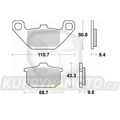 BRAKING desky 662SM1