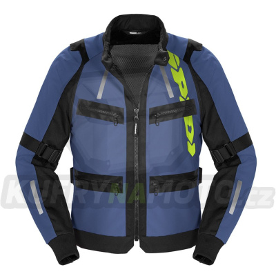 bunda ENDURO PRO 2023, SPIDI (modrá/žlutá)