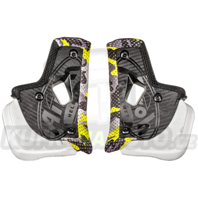 lícníce interiéru pro přilby AVIATOR 2.3 s HYDRA systémem, AIROH (camo/šedá)