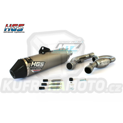 Výfuk kompletní (výfukový systém) HGS - Kawasaki KXF250 / 16-17