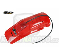 Blatník zadní se světlem Honda XR600R / 88-02 - barva červená (červená Honda XR)