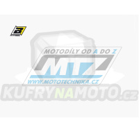 Polepy číslových tabulek (vystřižené) - Husqvarna CR125+CR250 / 05 - barva bílá