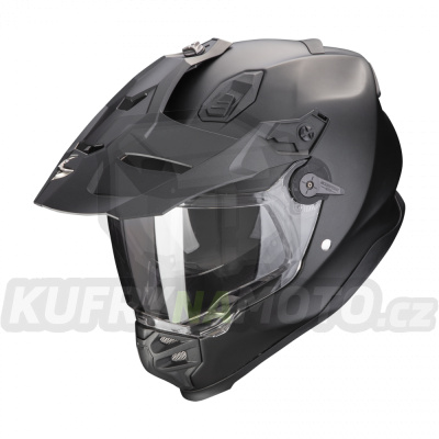 Moto přilba SCORPION ADF-9000 AIR solid perleťově matná černá