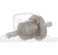 palivový filtr s papírovou vložkou, Q-TECH (pro vnitřní průměr hadice 5-6 mm)