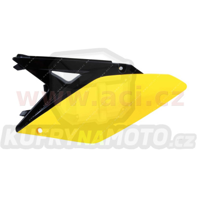 boční číslové tabulky Suzuki, RTECH (žluté, pár)