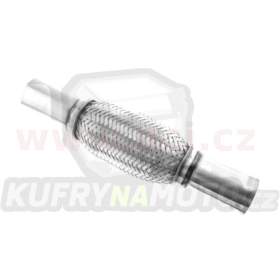 pružný člen výfuku PREMIUM, vnitř. průměr 43 mm / délka pr. členu 150 mm / celková délka 290 mm