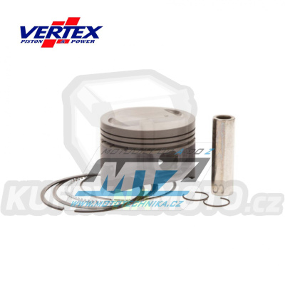 Pístní sada Yamaha YFM350 Warrior / 87-04 + YFM350R Raptor / 05-13 + YFM350 Grizzly / 07-14 + YFM350 Bruin / 04-06 - rozměr 84 mm (Vertex 23103100)