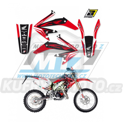 Polepy na motocykl (sada polepů Dream) Honda CRE50+CRM50 / 07-18 - typ polepů Dream4